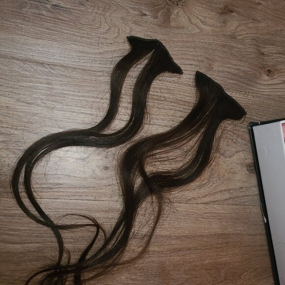 Lacer Hair 18" Seamless Clip In Hair Extensions 100% Virgin Hair & Eyelashes - Picture 4 of 10